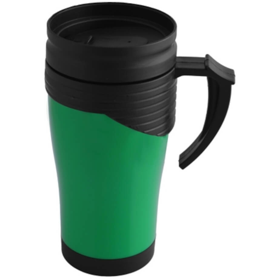 Plastic Travel Mug Green